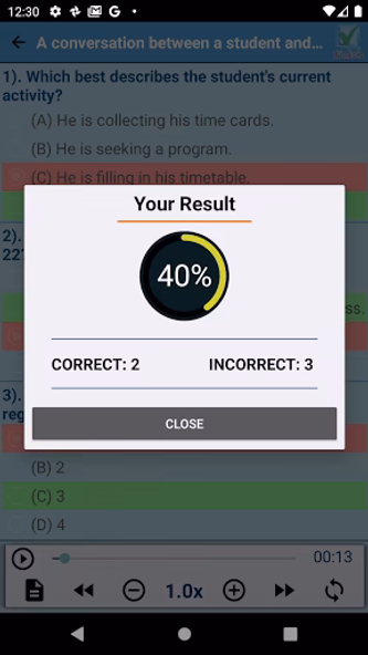 TOEFL Practice Test Screenshot 3 - AppWisp.com TOEFL Practice Test Screenshot 3 - AppWisp.com