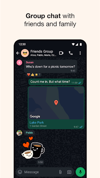 WhatsApp Messenger Screenshot 4 - AppWisp.com WhatsApp Messenger Screenshot 4 - AppWisp.com