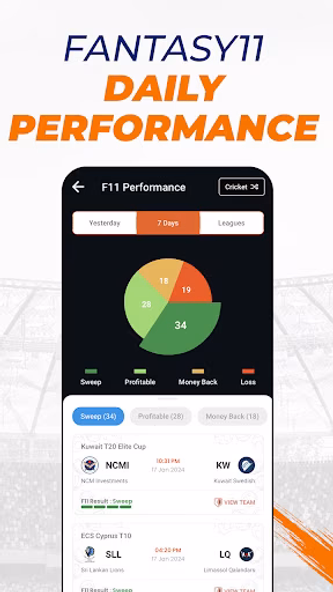 VUSport: Live Cricket & Stats Screenshot 4 - AppWisp.com VUSport: Live Cricket & Stats Screenshot 4 - AppWisp.com