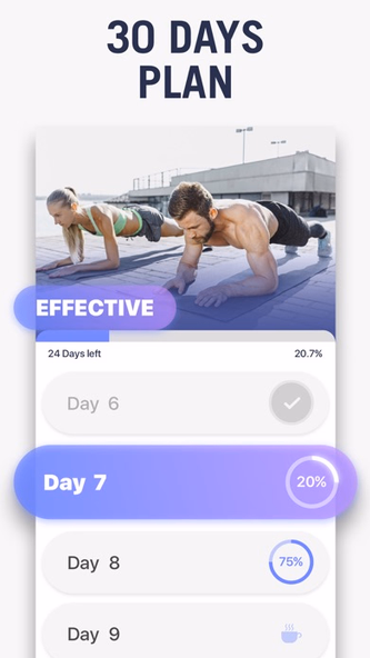 At Home Plank Workouts Screenshot 2 - AppWisp.com At Home Plank Workouts Screenshot 2 - AppWisp.com