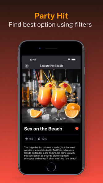 Cocktail Lover – Drink Recipes Screenshot 4 - AppWisp.com Cocktail Lover – Drink Recipes Screenshot 4 - AppWisp.com