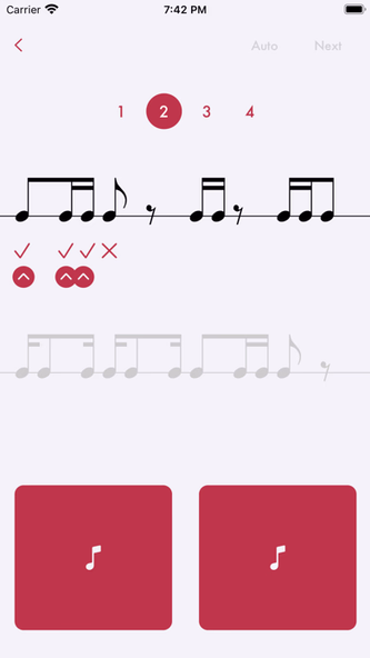 Learning Rhythm Screenshot 3 - AppWisp.com Learning Rhythm Screenshot 3 - AppWisp.com