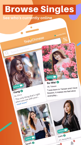 TrulyChinese - Chinese Dating Screenshot 2 - AppWisp.com TrulyChinese - Chinese Dating Screenshot 2 - AppWisp.com