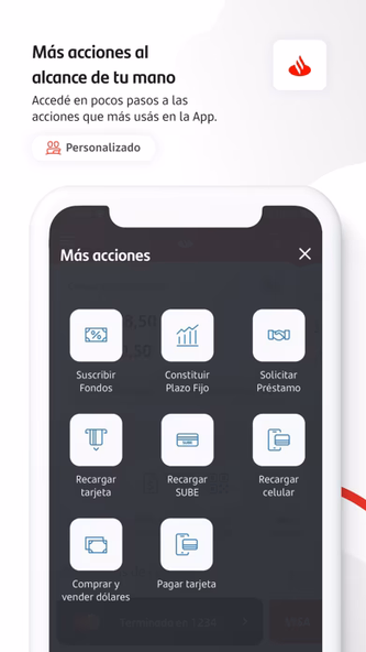Santander Argentina Screenshot 4 - AppWisp.com Santander Argentina Screenshot 4 - AppWisp.com