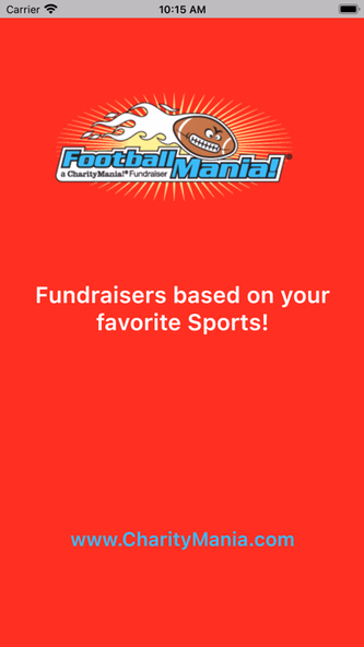 FootballMania Fundraisers Screenshot 1 - AppWisp.com FootballMania Fundraisers Screenshot 1 - AppWisp.com