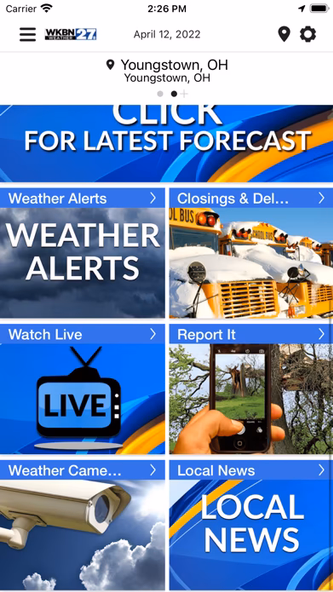 WKBN 27 Weather - Youngstown Screenshot 2 - AppWisp.com WKBN 27 Weather - Youngstown Screenshot 2 - AppWisp.com