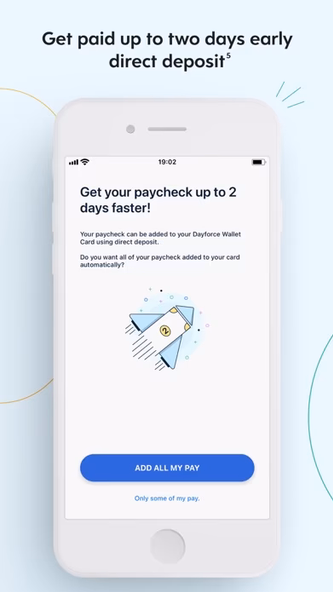 Dayforce Wallet: On-demand Pay Screenshot 2 - AppWisp.com Dayforce Wallet: On-demand Pay Screenshot 2 - AppWisp.com