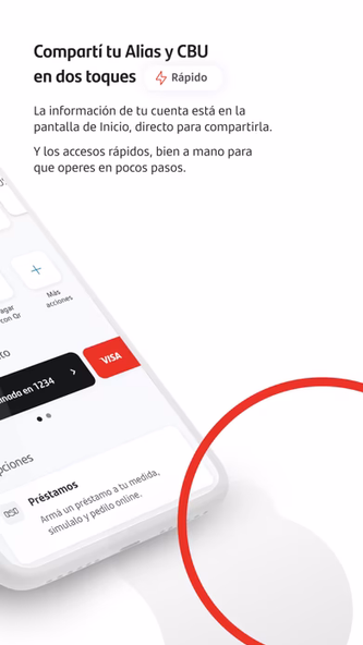 Santander Argentina Screenshot 2 - AppWisp.com Santander Argentina Screenshot 2 - AppWisp.com