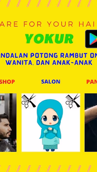 Yokur - Potong Rambut Online Screenshot 1 - AppWisp.com Yokur - Potong Rambut Online Screenshot 1 - AppWisp.com