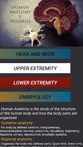 Human Anatomy E Theories Screenshot 1 - AppWisp.com Human Anatomy E Theories Screenshot 1 - AppWisp.com