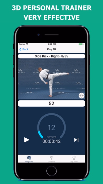 Mastering Taekwondo Training Screenshot 4 - AppWisp.com Mastering Taekwondo Training Screenshot 4 - AppWisp.com