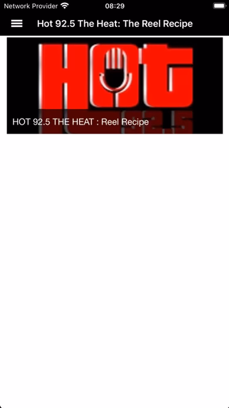 Hot 92.5 The Heat Screenshot 3 - AppWisp.com Hot 92.5 The Heat Screenshot 3 - AppWisp.com