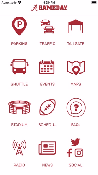 UA - Gameday Screenshot 1 - AppWisp.com UA - Gameday Screenshot 1 - AppWisp.com