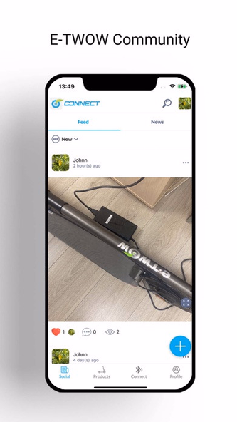 E-TWOW Connect Screenshot 2 - AppWisp.com E-TWOW Connect Screenshot 2 - AppWisp.com