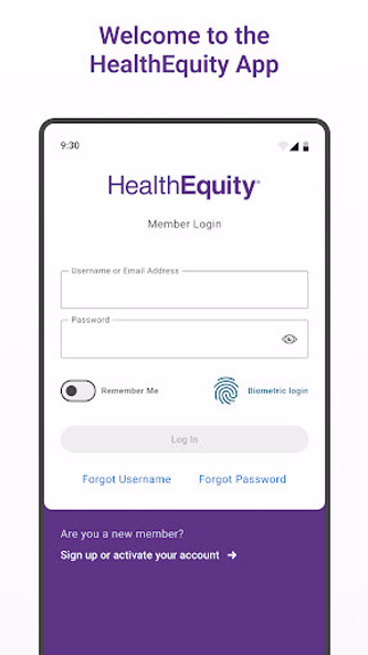 HealthEquity Mobile Screenshot 1 - AppWisp.com HealthEquity Mobile Screenshot 1 - AppWisp.com