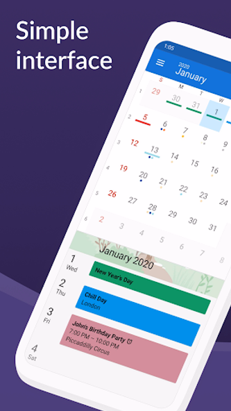 DigiCal Calendar Agenda Screenshot 1 - AppWisp.com DigiCal Calendar Agenda Screenshot 1 - AppWisp.com