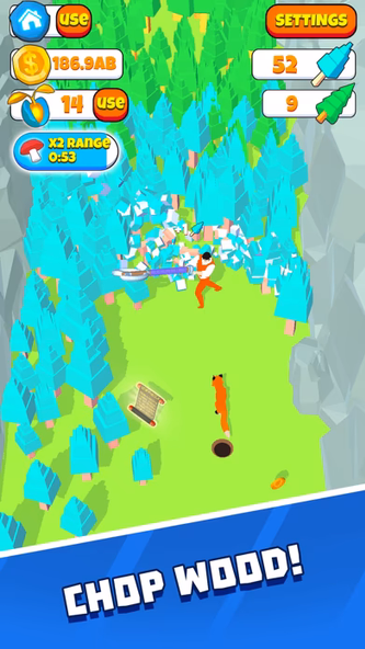 Idle Lumberjack 2 Screenshot 1 - AppWisp.com Idle Lumberjack 2 Screenshot 1 - AppWisp.com