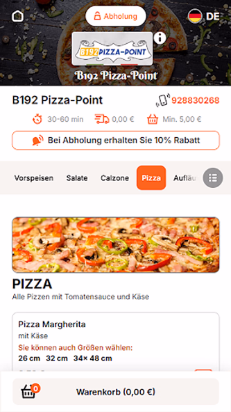 B192 Pizza-Point Screenshot 3 - AppWisp.com B192 Pizza-Point Screenshot 3 - AppWisp.com