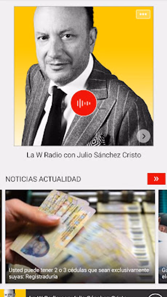 WRadio Colombia Screenshot 1 - AppWisp.com WRadio Colombia Screenshot 1 - AppWisp.com