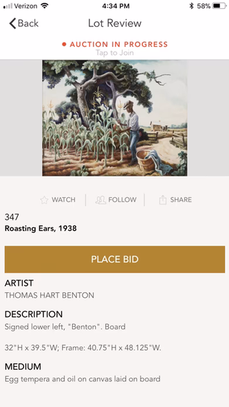 Dallas Auction Gallery Screenshot 3 - AppWisp.com Dallas Auction Gallery Screenshot 3 - AppWisp.com