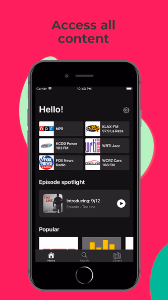 Radiolive · Screenshot 2 - AppWisp.com Radiolive · Screenshot 2 - AppWisp.com