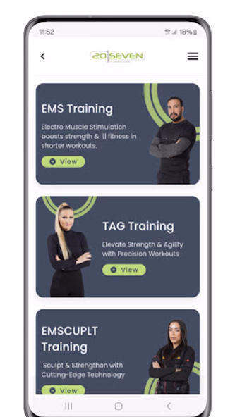 20 Seven Fitness Studio Screenshot 1 - AppWisp.com 20 Seven Fitness Studio Screenshot 1 - AppWisp.com