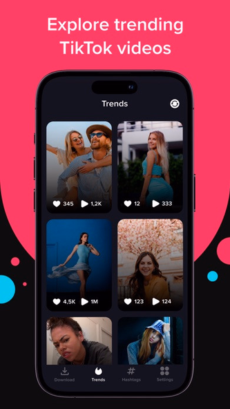 TicTok saver: watch & download Screenshot 3 - AppWisp.com TicTok saver: watch & download Screenshot 3 - AppWisp.com