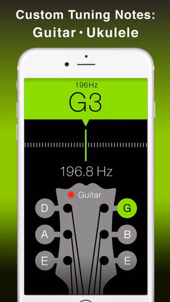 Guitar Tuner & Tone Generator Screenshot 4 - AppWisp.com Guitar Tuner & Tone Generator Screenshot 4 - AppWisp.com
