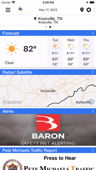 Captain Accurate Weather Screenshot 1 - AppWisp.com Captain Accurate Weather Screenshot 1 - AppWisp.com