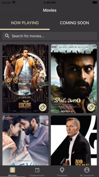 B&B Theatres Screenshot 2 - AppWisp.com B&B Theatres Screenshot 2 - AppWisp.com