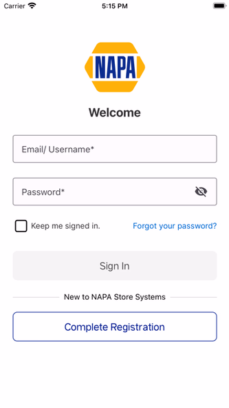 Napa PROTracker Screenshot 2 - AppWisp.com Napa PROTracker Screenshot 2 - AppWisp.com