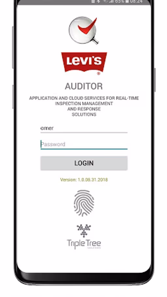 Levi's Auditor by Triple Tree Screenshot 1 - AppWisp.com Levi's Auditor by Triple Tree Screenshot 1 - AppWisp.com