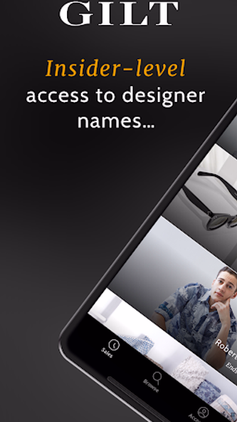 Gilt - Coveted Designer Brands Screenshot 1 - AppWisp.com Gilt - Coveted Designer Brands Screenshot 1 - AppWisp.com