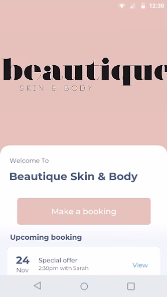 Beautique Skin & Body Screenshot 1 - AppWisp.com Beautique Skin & Body Screenshot 1 - AppWisp.com