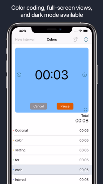 Next Up - Interval Timer Screenshot 4 - AppWisp.com Next Up - Interval Timer Screenshot 4 - AppWisp.com