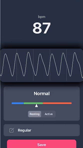 Heart Rate Monitor Screenshot 2 - AppWisp.com Heart Rate Monitor Screenshot 2 - AppWisp.com