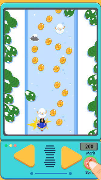 Speed Skiing Virtual Game Screenshot 2 - AppWisp.com