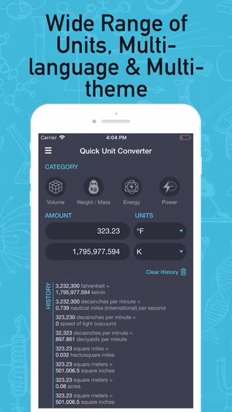 Unit Converter Calculator Pro Screenshot 4 - AppWisp.com Unit Converter Calculator Pro Screenshot 4 - AppWisp.com
