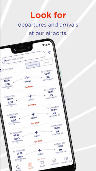 Paris Aéroport – Official App Screenshot 3 - AppWisp.com Paris Aéroport – Official App Screenshot 3 - AppWisp.com