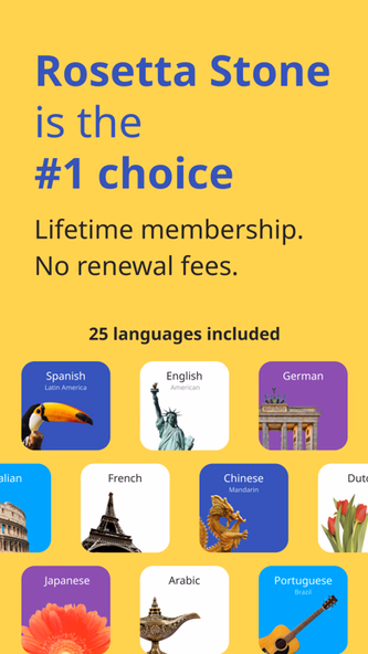 Rosetta Stone: Learn Languages Screenshot 1 - AppWisp.com Rosetta Stone: Learn Languages Screenshot 1 - AppWisp.com