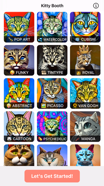 Kitty Booth - AI Cat Avatars Screenshot 2 - AppWisp.com Kitty Booth - AI Cat Avatars Screenshot 2 - AppWisp.com