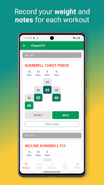 90 Day Workout Tracker BB Screenshot 1 - AppWisp.com 90 Day Workout Tracker BB Screenshot 1 - AppWisp.com
