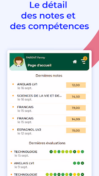 PRONOTE Screenshot 3 - AppWisp.com PRONOTE Screenshot 3 - AppWisp.com