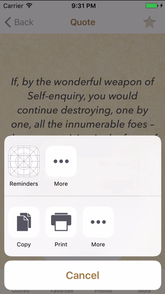 Ramana Maharshi Quotes Screenshot 4 - AppWisp.com