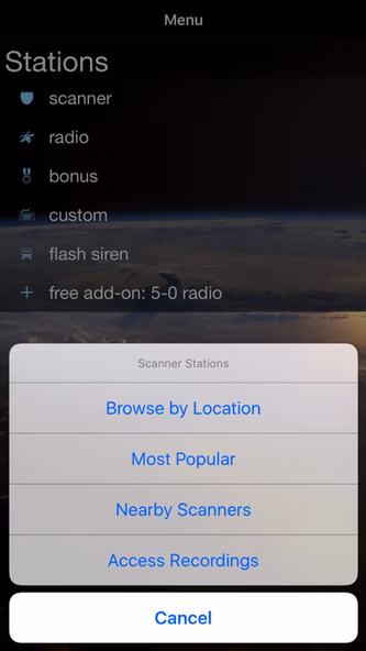 Police Scanner + Screenshot 4 - AppWisp.com Police Scanner + Screenshot 4 - AppWisp.com