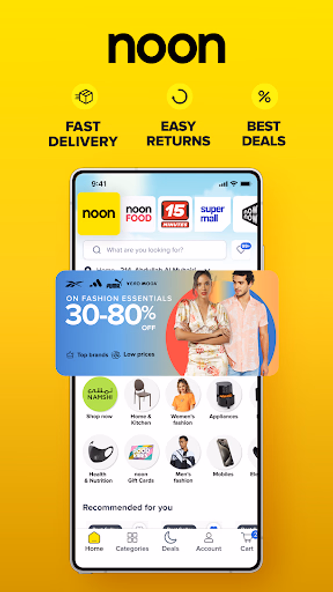 noon Shopping, Food, Grocery Screenshot 1 - AppWisp.com noon Shopping, Food, Grocery Screenshot 1 - AppWisp.com