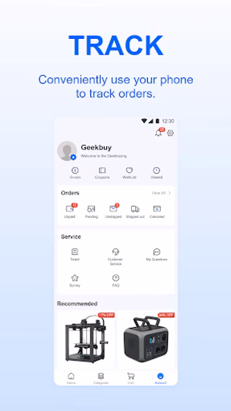 Geekbuying: Shop Smart & Easy Screenshot 3 - AppWisp.com Geekbuying: Shop Smart & Easy Screenshot 3 - AppWisp.com