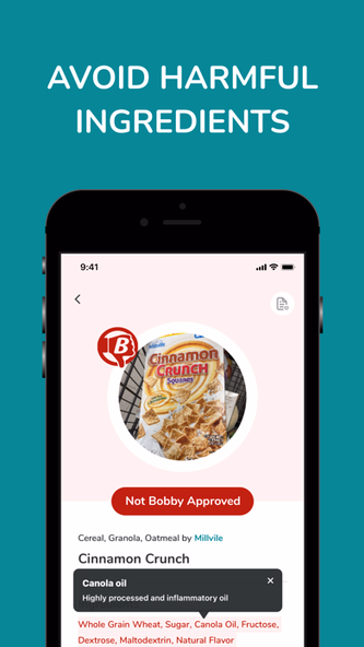 Bobby Approved - Food Scanner Screenshot 3 - AppWisp.com Bobby Approved - Food Scanner Screenshot 3 - AppWisp.com