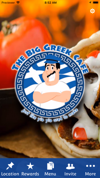 Big Greek Cafe Screenshot 1 - AppWisp.com Big Greek Cafe Screenshot 1 - AppWisp.com