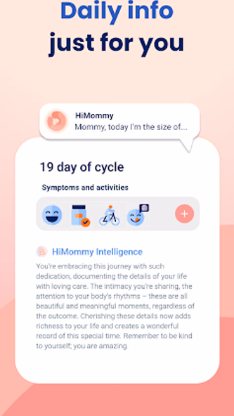 HiMommy: Ovulation & Pregnancy Screenshot 4 - AppWisp.com HiMommy: Ovulation & Pregnancy Screenshot 4 - AppWisp.com